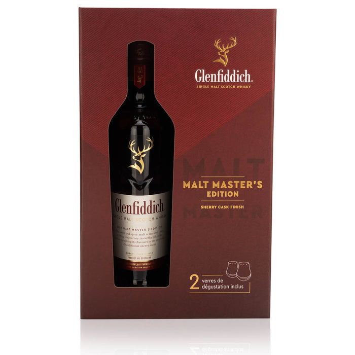 Glenfiddich Malt Master's Edition Sherry Cask + 2 Gläser