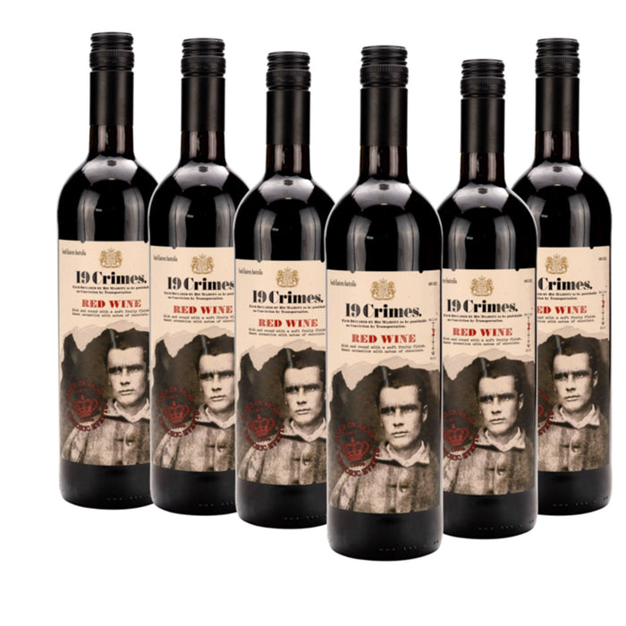 19 Crimes Red Blend 2022 (6 x 0,75 L) – Pakete – 19 Crimes