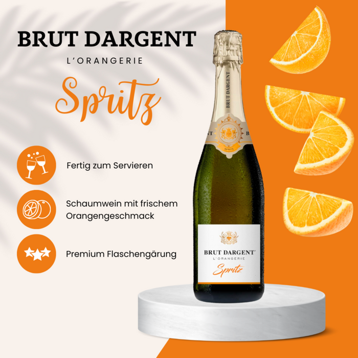 Brut Dargent L'Orangerie Spritz + Tasche (6 x 0,75 L)