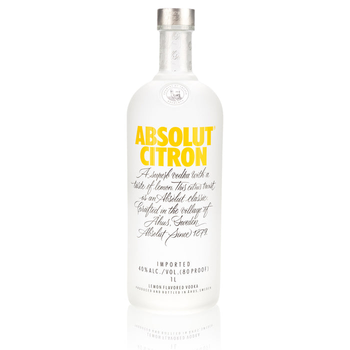 Absolut - Flavored Vodka Citron 1 L