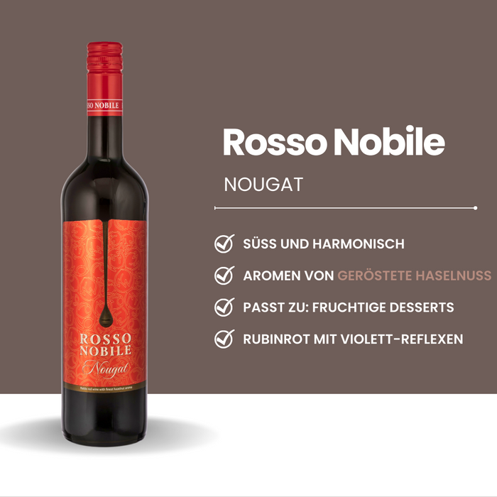 Rosso Nobile Nougat (3 x 0,75 L)