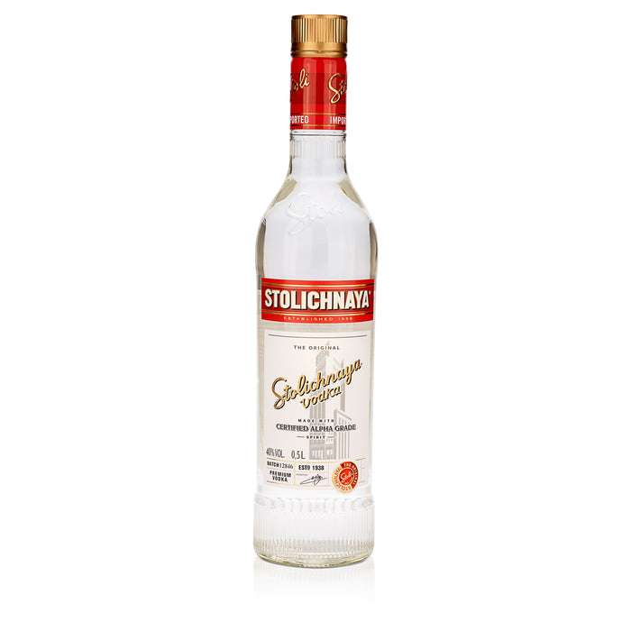 Stolichnaya - Premium Red Wodka 1,0 L - 38% Vol.