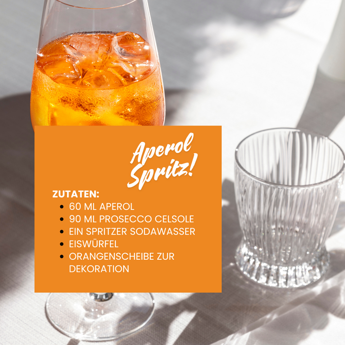 Aperitif Paket 4 Fl. Frizzante 0,75 L + 2 Fl. Aperol 1 L – Pakete – Aperol