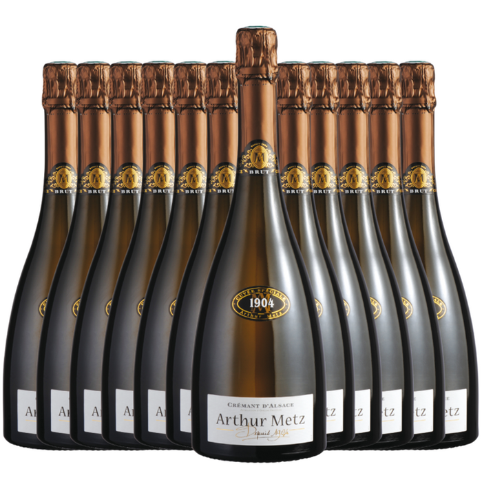 Arthur Metz Cremant Cuvée 1904 (12 x 0,75 L) – Pakete – Arthur Metz