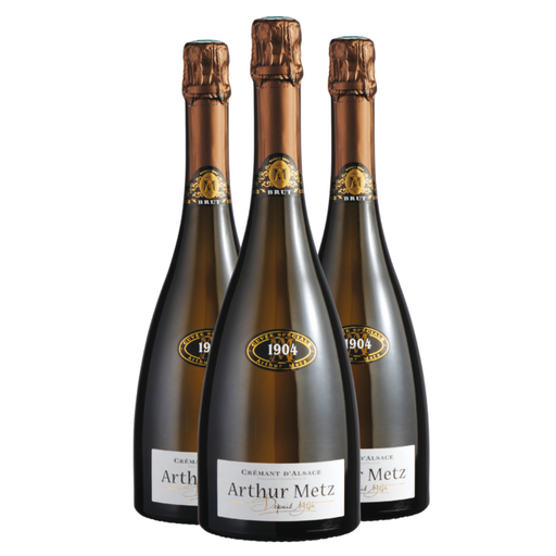 Arthur Metz Cremant Cuvée 1904 (3 x 0,75 L) – Pakete – Arthur Metz