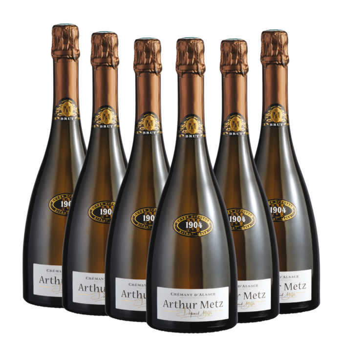 Arthur Metz Cremant Cuvée 1904 (6 x 0,75 L) – Pakete – Arthur Metz