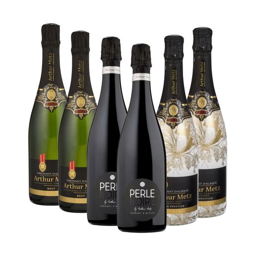 Weinpaket Arthur Metz Crémant Kollektion (6 x 0,75 L) – Pakete – Arthur Metz