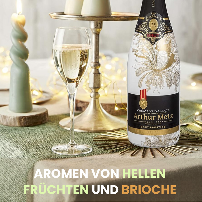 Weinpaket Arthur Metz Crémant Kollektion (6 x 0,75 L) – Pakete – Arthur Metz