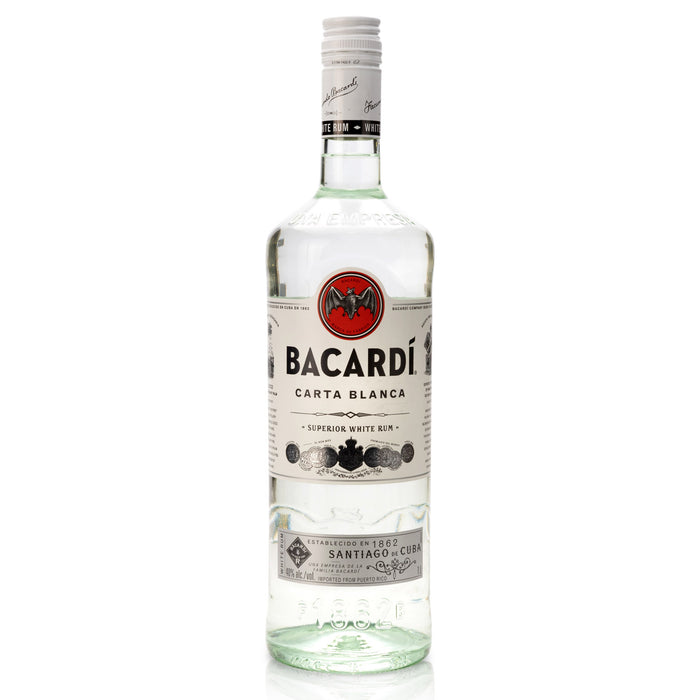 Bacardi Carta Blanca 1l – Spirituosen – Bacardi