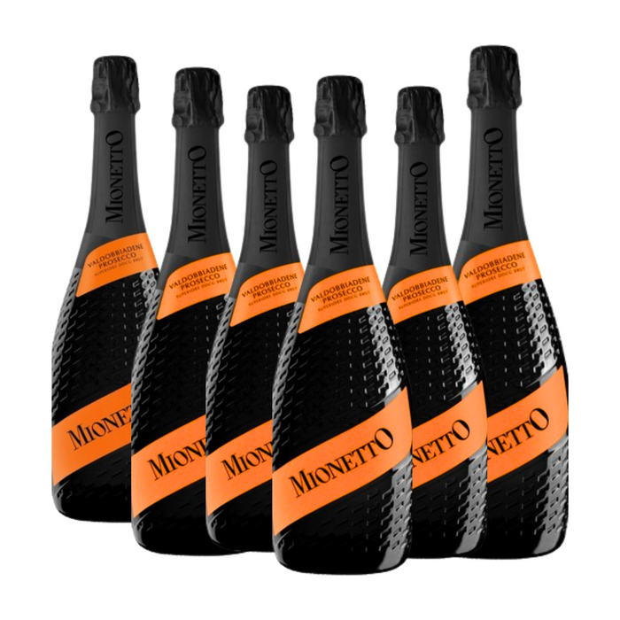 Mionetto Prosecco Valdobbiadene Superiore Brut (6 x 0,75 L) – Pakete – Beyond Beverage