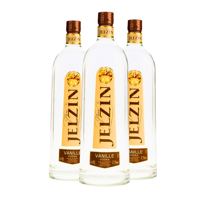 Boris Jelzin Pure Vanille Vodka (3 x 1 L) – Pakete – Boris Jelzin