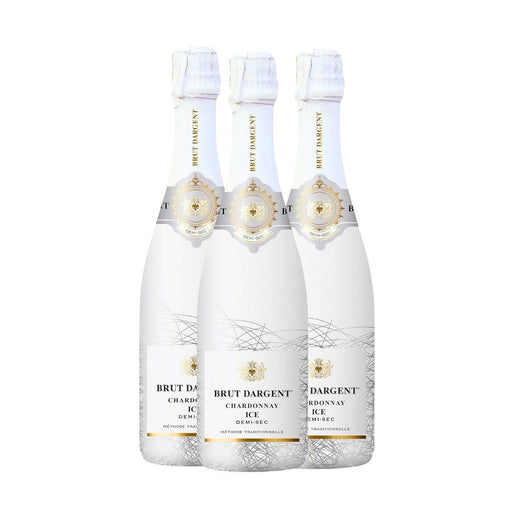 Brut Dargent Chardonnay Ice Demi-Sec (3 x 0,75 L) – Pakete – Brut Dargent