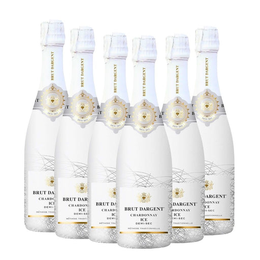 Brut Dargent Chardonnay Ice Demi-Sec (6 x 0,75 L) – Pakete – Brut Dargent