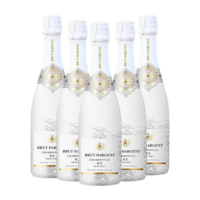 Brut Dargent Ice Chardonnay (5 x 0,75 L) – Pakete – Brut Dargent