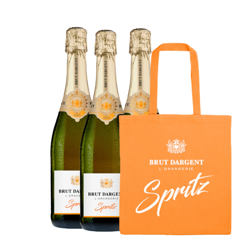 Brut Dargent L'Orangerie Spritz + Tasche (3 x 0,75 L) – Pakete – Brut Dargent