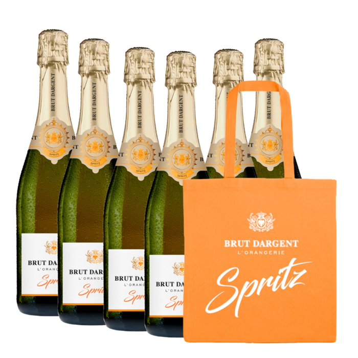 Brut Dargent L'Orangerie Spritz + Tasche (6 x 0,75 L) – Pakete – Brut Dargent