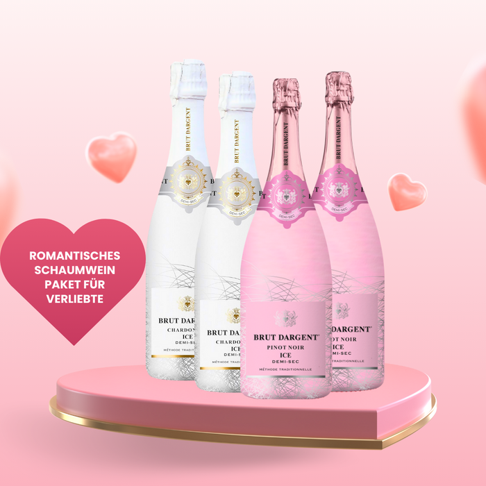 Weinpaket Süßer Schaumwein (4 x 0,75 L) – Pakete – Brut Dargent