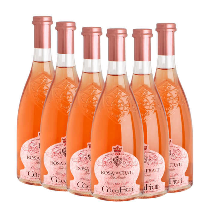 Cà dei Frati Rosa dei Frati Vino Rosato 2024 (6 x 0,75 L) – Pakete – Cà dei Frati