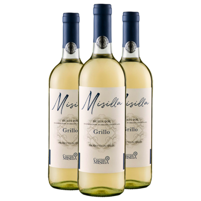 Cantine Paolini Misilla Grillo Sicilia DOC 2023 (3 x 0,75 L) – Pakete – Cantine Paolin