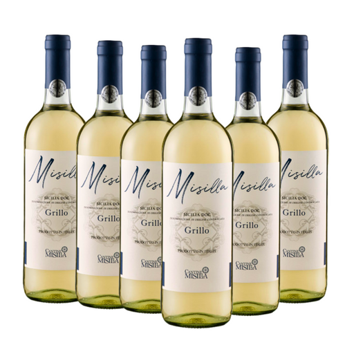 Cantine Paolini Misilla Grillo Sicilia DOC 2023 (6 x 0,75 L) – Pakete – Cantine Paolin