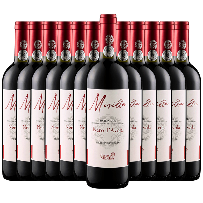 Cantine Paolini Misilla Nero d'Avola IGP Terre Siciliane 2022 (12 x 0,75 L) – Pakete – Cantine Paolin
