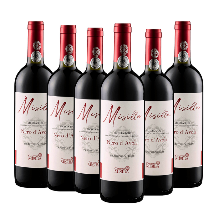 Cantine Paolini Misilla Nero d'Avola IGP Terre Siciliane 2022 (6 x 0,75 L) – Pakete – Cantine Paolin