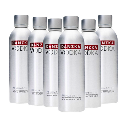 Danzka Red Vodka (6 x 1 L) – Pakete – Danzka