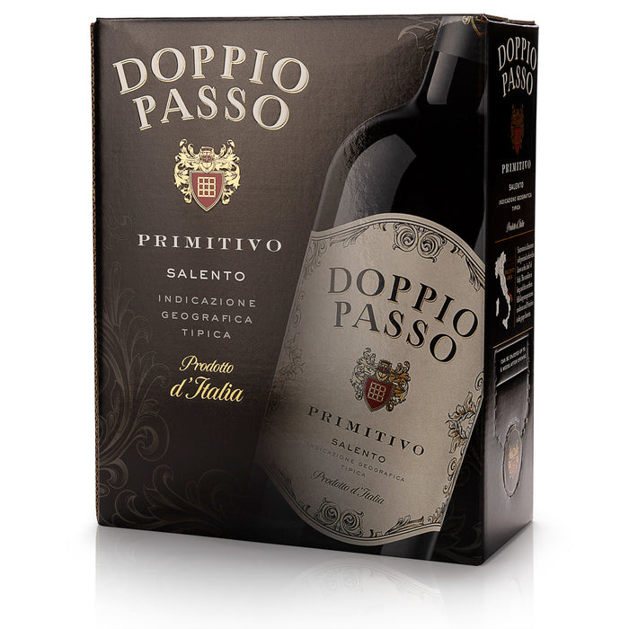 Puglia IGT Primitivo Doppio Passo Bag in Box 3l – Wein – Doppio Passo