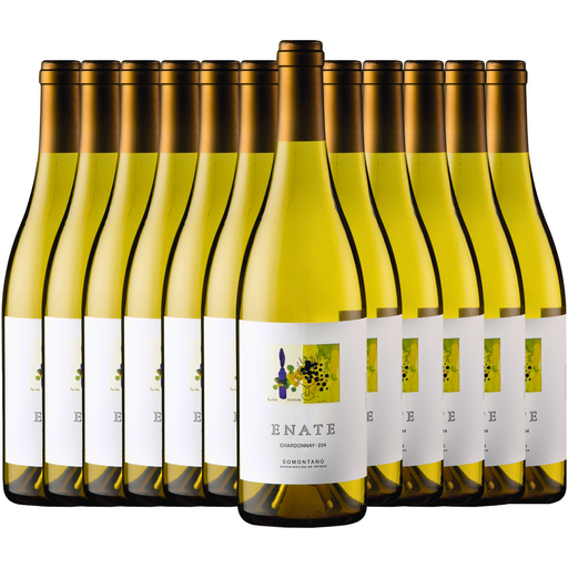 Enate Chardonnay 234 DO 2024 (12 x 0,75 L) – Pakete – Enate