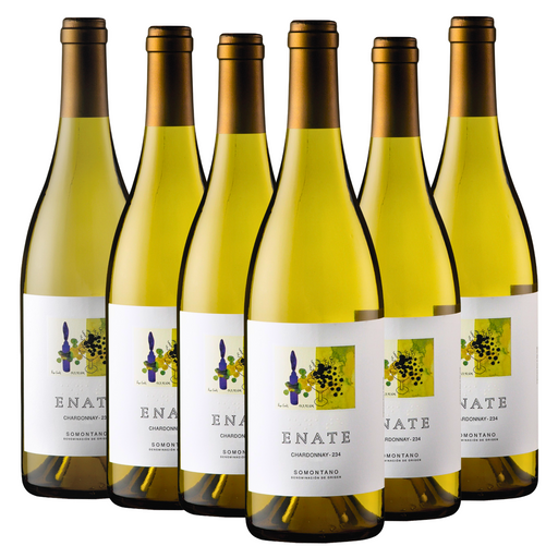 Enate Chardonnay 234 DO 2024 (6 x 0,75 L) – Pakete – Enate