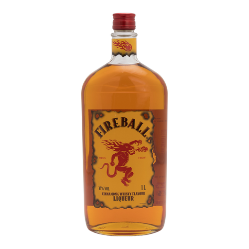 Fireball Cinnamon Whisky Likör Zimt 33% vol 1,0l kaufen