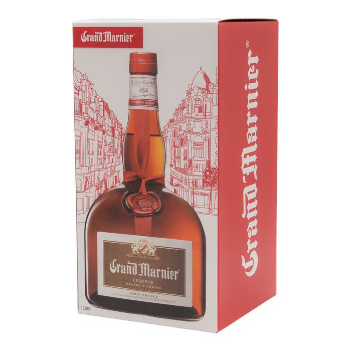 Grand Marnier Cordon Rouge Orangenlikör mit Cognac Frankreich 40% vol 1,0l kaufen