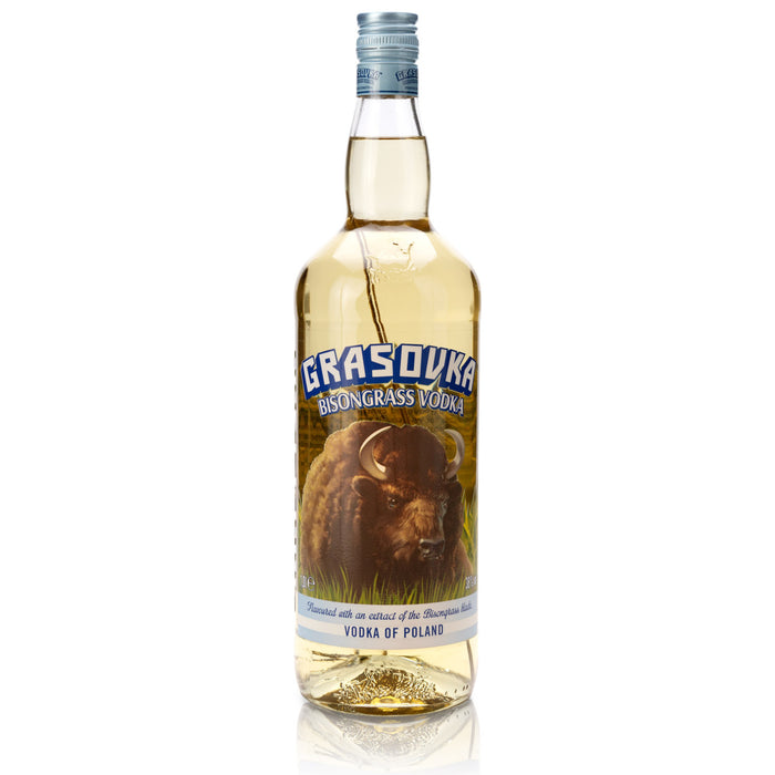 Grasovka Bisongrass Vodka 1l – Spirituosen – Grasovka