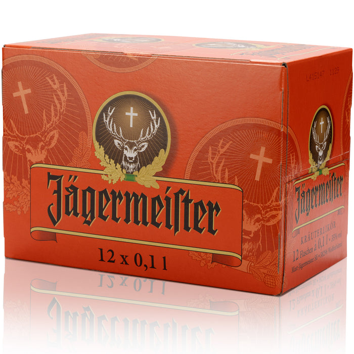 Jägermeister Miniaturen 12x0,1 L – Spirituosen – Jägermeister