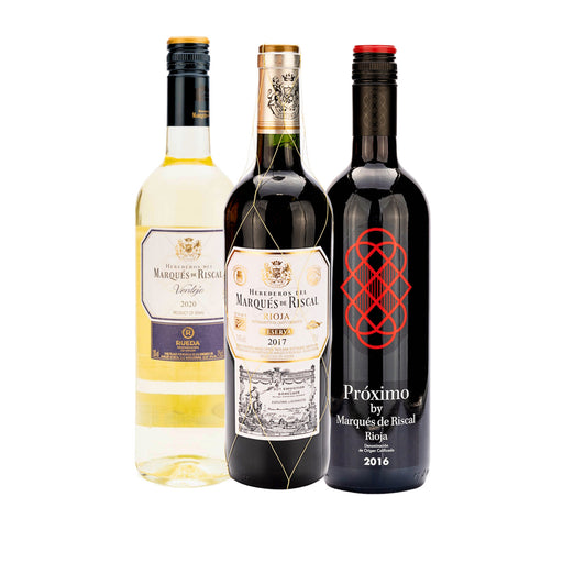 Probierpaket Marques de Riscal (3 x 0,75 L) – Pakete – Marqués de Riscal