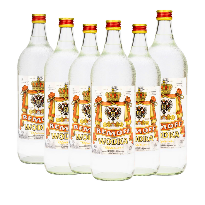 Remoff Wodka (6 x 1 L) – Pakete – Remoff