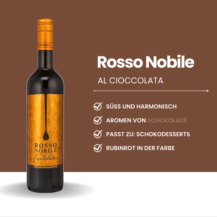 Rosso Nobile al Cioccolata Rosso (6 x 0,75 L) – Pakete – Rosso Nobile