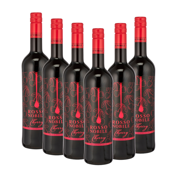 Rosso Nobile Cherry (6 x 0,75 L) – Pakete – Rosso Nobile