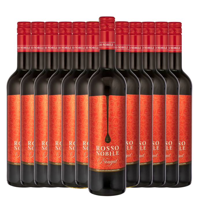 Rosso Nobile Nougat (12 x 0,75 L) – Pakete – Rosso Nobile
