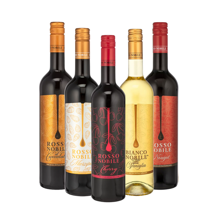 Weinpaket Süße Versuchung (5 x 0,75L) – Pakete – Rosso Nobile