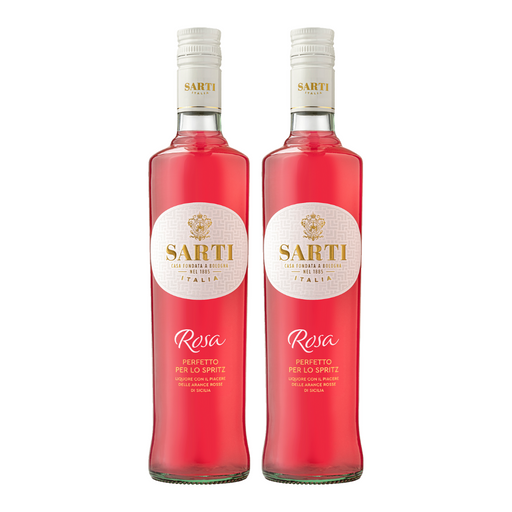 Sarti Rosa Premium Frucht-Likör (2 x 0,7 L) – Pakete – Sarti