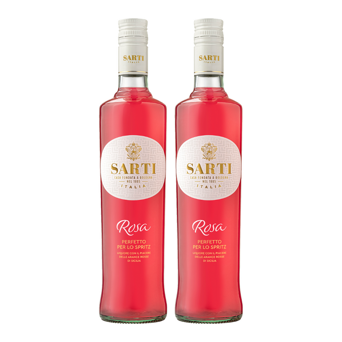 Sarti Rosa Premium Frucht-Likör (2 x 0,7 L) – Pakete – Sarti