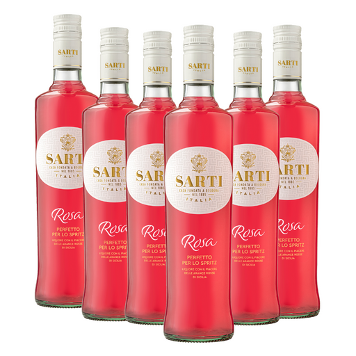 Sarti Rosa Premium Frucht-Likör (6 x 0,7 L) – Pakete – Sarti