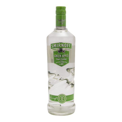 Smirnoff Green Apple Vodka mit Apfelgeschmack 37,5% vol 1,0l kaufen