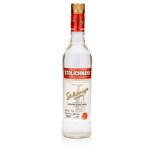 Stolichnaya Premium Red Wodka 1l – Spirituosen – Stolichnaya