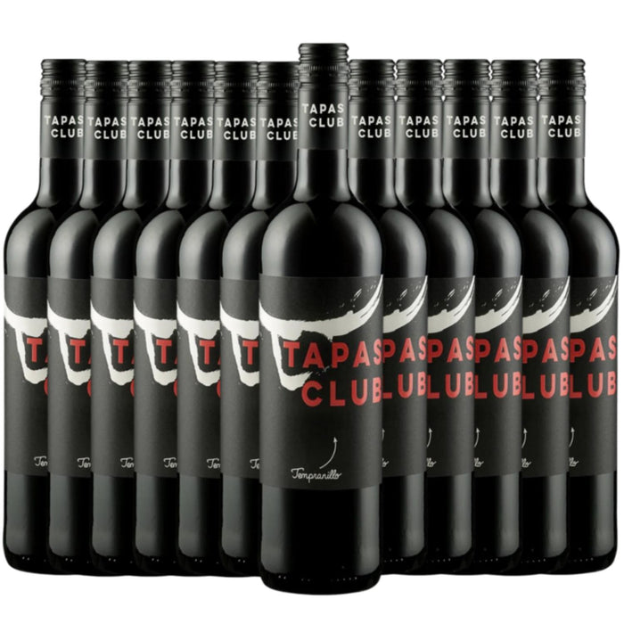 Tapas Club Tempranillo DOP 2020 (12 x 0,75 L) – Pakete – Tapas Club
