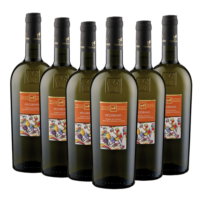 Tenuta Ulisse Pecorino (Unico) 2024 (6 x 0,75 L) – Pakete – Tenuta Ulisse