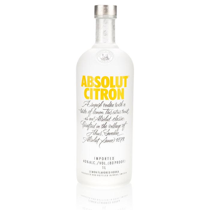 Absolut Flavored Vodka Citron 1 L – Spirituosen – The Absolut Company