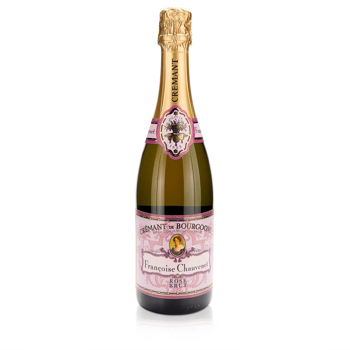 Francoise Chauvenet - Crémant de Bourgogne Rosé Brut AOC - Beyond Beverage