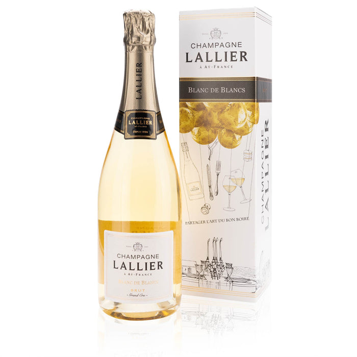 Champagne Lallier - Blanc de Blancs Grand Cru - in Geschenkkartonage -